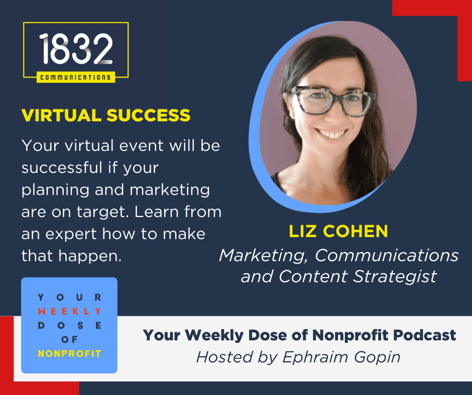 Virtual event success with Liz Cohen