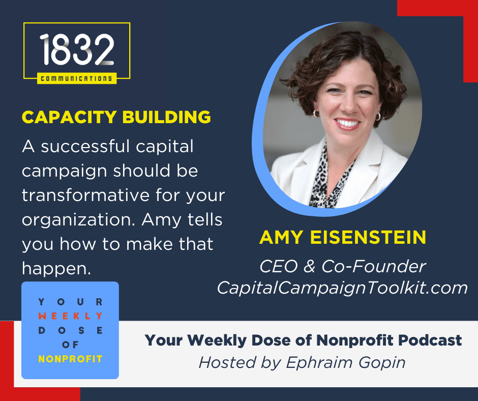 Capital campaigns with Amy Eisenstein