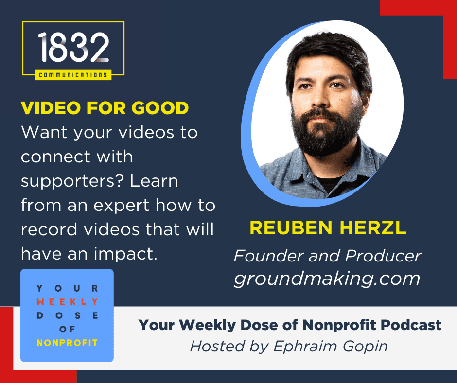 Video for good with Reuben Herzl