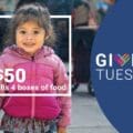 the image used in Giving TUesday emails by Feed the Children